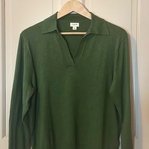 J. Crew Women's Green Sweater